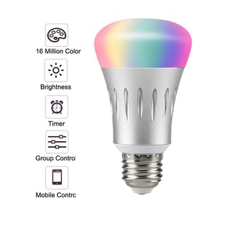 Bóng Đèn Đổi Màu Thông Minh Smartlife Dùng App Smart Light