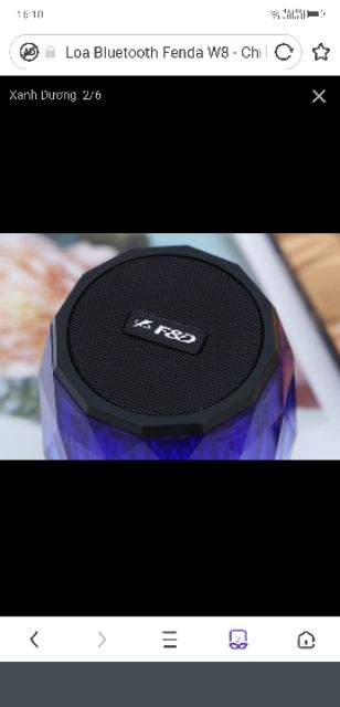 Loa Bluetooth Fenda W7 và W8 công suất 3w bảo hành 1 năm 1 đổi 1 có jack cắm 3.5mm