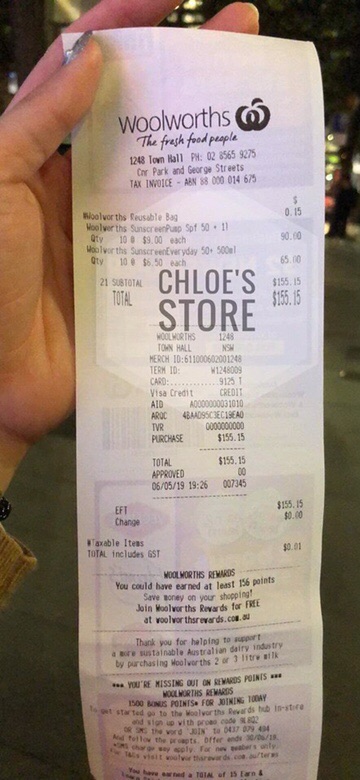 Kem chống nắng Woolworth Úc 500ml (đủ bill) | BigBuy360 - bigbuy360.vn