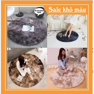 Thảm Lông Tròn [ XẢ KHO ] Thảm Mềm Mịn Cao Cấp _ ( đường kính 1m )