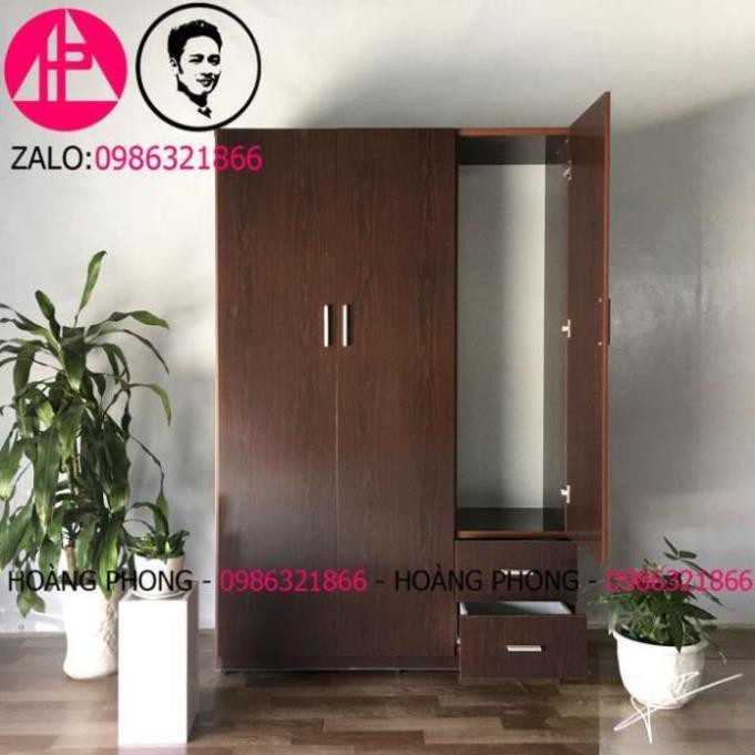 Tủ quần áo ĐẸP ( 1M23 X 1M85 ) #100% Miễn phí vận chuyển Bảo hành 2 năm tại nhà