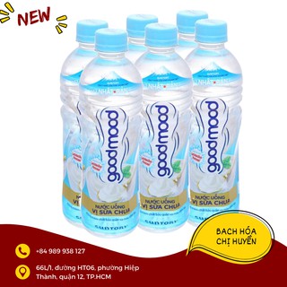 6 chai nước uống Good Mood vị sữa chua 455ml