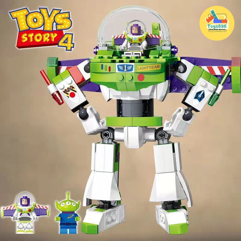 Đồ Chơi Lắp Ráp Xếp Hình Mô Hình Nhân Vật Buzz Lightyear Trong Bộ Phim Toys Story No.SX9060 Với 243 Mảnh Ghép