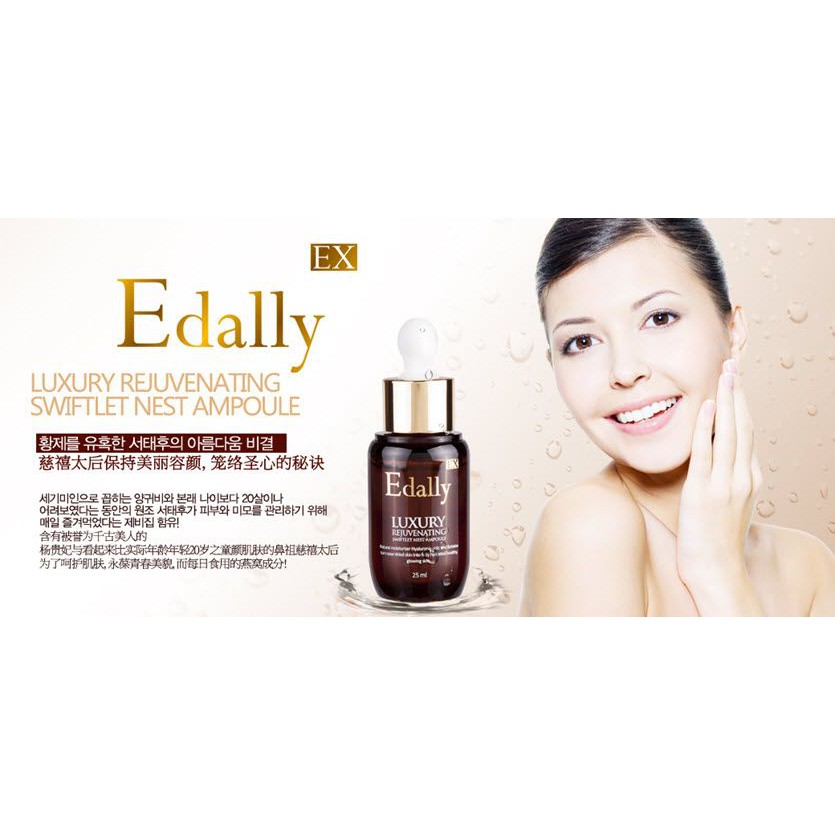 Huyết Thanh Tổ Yến Edally, Serum, Tinh Chất Tổ Yến Edally Ex