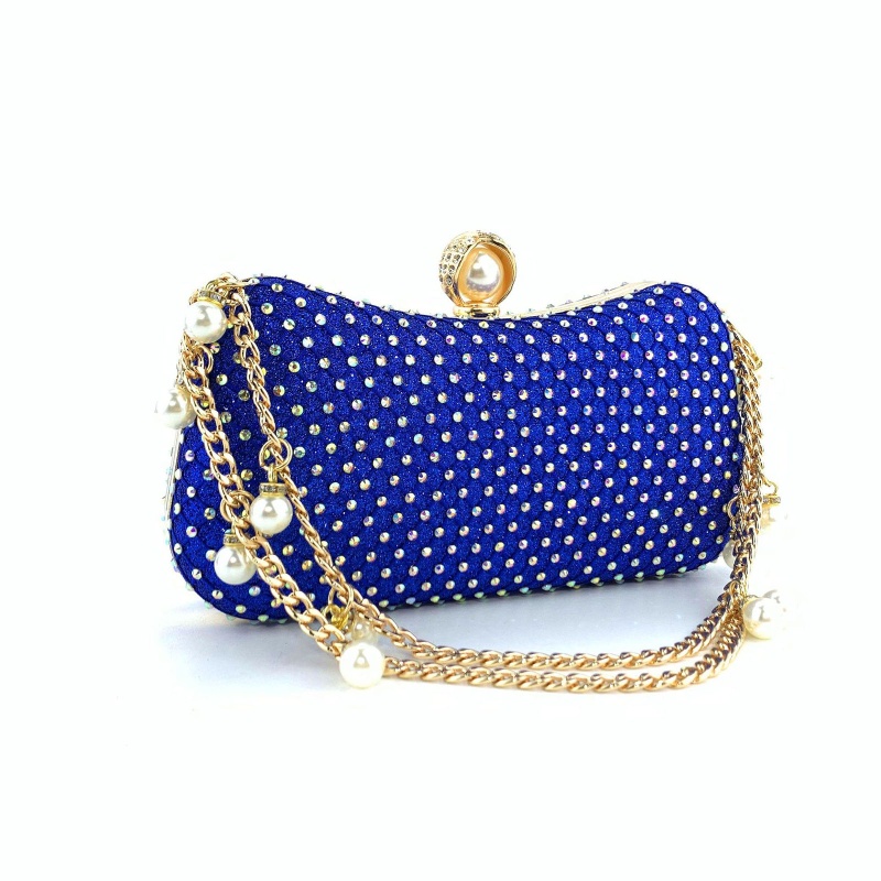 Túi Xách Đeo Vai / Kẹp Nách Đính Đá Phong Cách ONERI Dành Cho Tiệc Hóa Trang