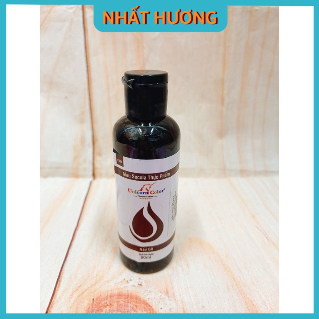 Màu Nâu Gỗ Pha Socola 80ml