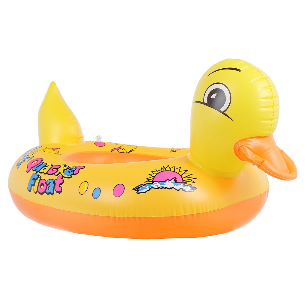 Phao bơi chống lật cho bé hình chú vịt vàng đáng yêu