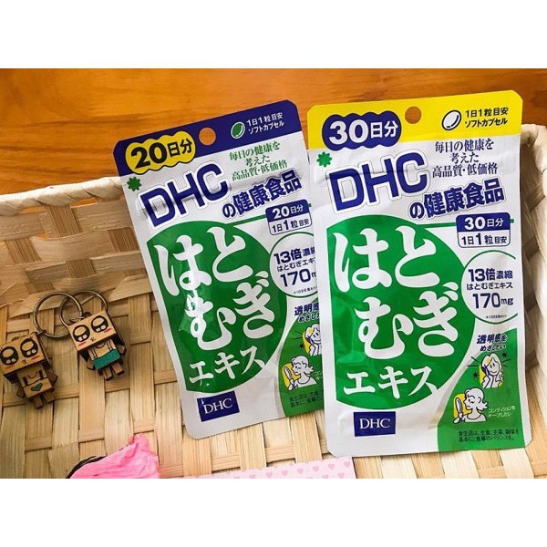 Viên uống Trắng da DHC Nhật Bản Adlay Extract 20 Ngày (20 Viên)