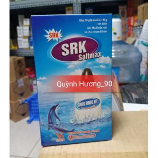 Bình rửa mũi SRK SALTMAX ( gồm 1 bình và 10 gói muối)