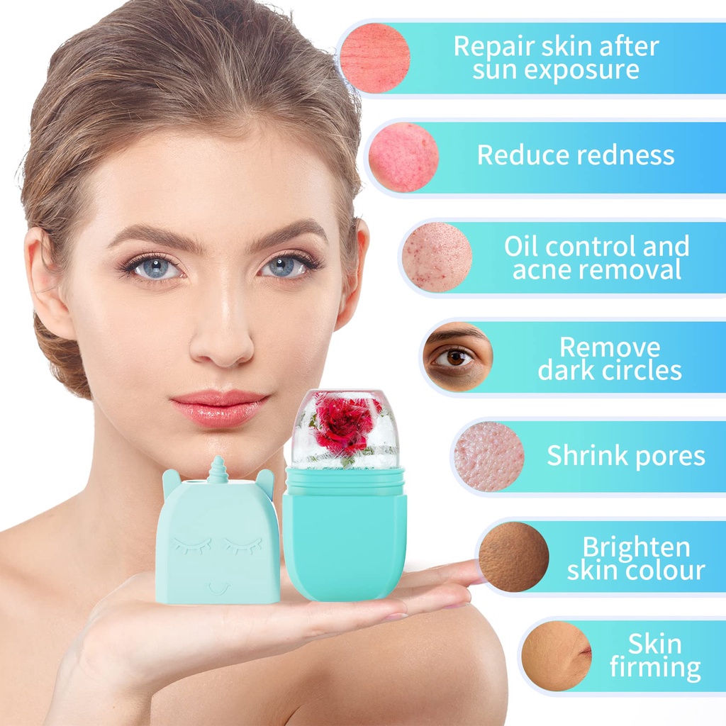 Bóng lăn mát xa da mặt FOREVERLILY hình kỳ lân cá tính chống trượt