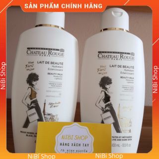 Sữa Dưỡng Thể Kích Trắng Chateau Rouge Paris Lait Dé Beaute