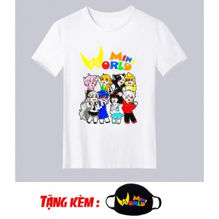 🔥SIÊU SALE🔥 🔥HOT🔥 Mẫu áo thun Mini World cực ngầu giá siêu rẻ - áo Hero Team /uy tín chất lượng