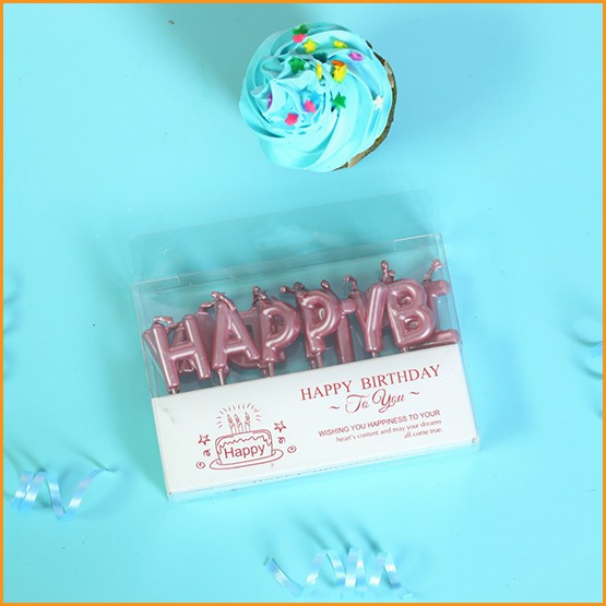 Nến Chữ Sinh Nhật Happy Birthday Hà Nội Cake Trang Trí Bánh Sinh Nhật, Trang Trí Bánh Kem