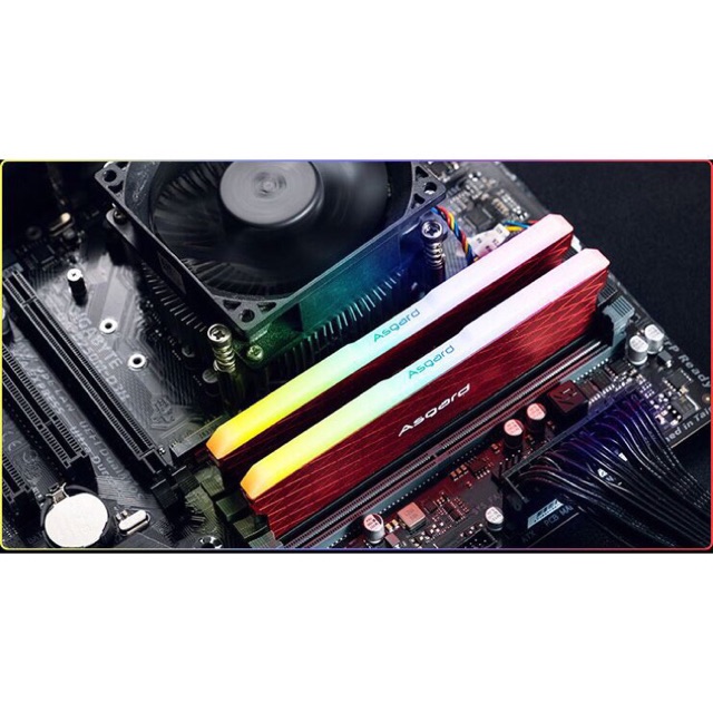 Ram Asgard ddr4 16GB buss 3000 LED RGB newbox bh 3 năm
