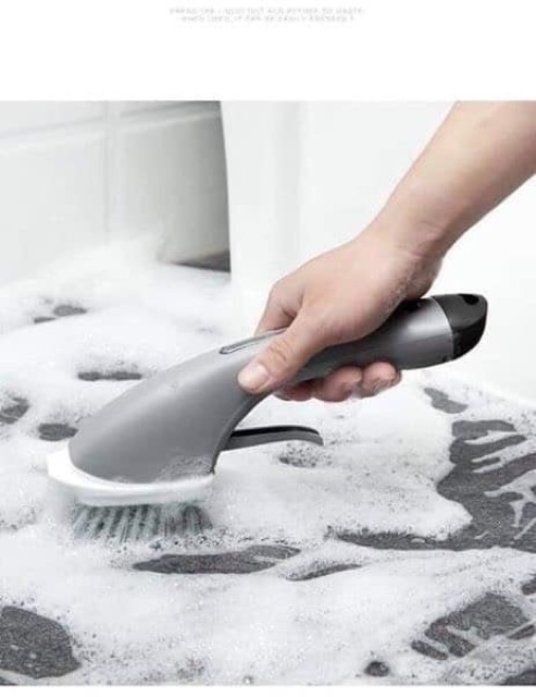 DỤNG CỤ CỌ RỬA ĐA NĂNG 2 IN 1 THÂN CÓ CHỖ ĐỂ NƯỚC RỬA BÁT | BigBuy360 - bigbuy360.vn