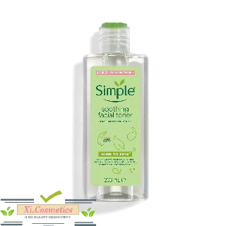 [ MẪU MỚI ] Nước Hoa Hồng Soothing Facial Toner Simple cân bằng ẩm cho da 200ml