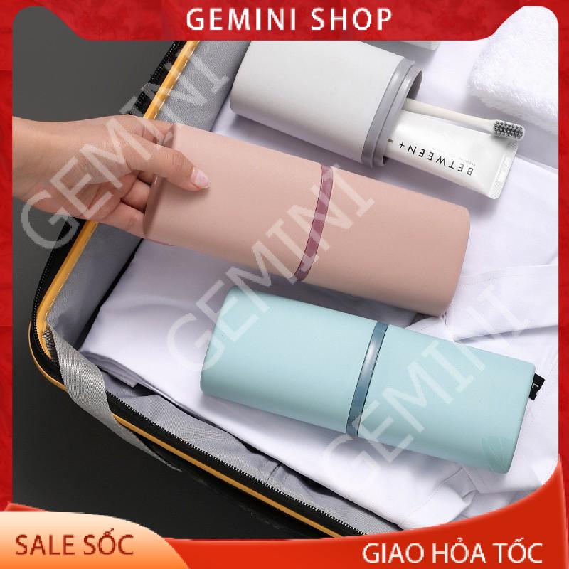 Hộp Đựng Bàn Chải, Kem Đánh Răng, Cốc Đựng Nước cao cấp Mang Theo Du Lịch Tiện Dụng F574 GEMINI SHOP