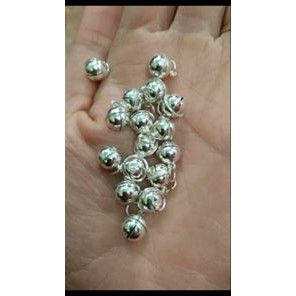Chuông bạc đeo chân lắc vòng 10mm
