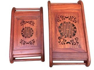 Khay trà gỗ hương cao cấp