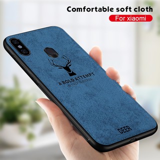Ốp lưng chống sốc hình hươu cho điện thoại Xiaomi Redmi Note 5 6 Pro 6A 5 Plus Mi 8 Mi6X Mi5X Pocophone F1
