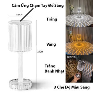 Đèn ngủ pha lê , Đèn trang chí phòng