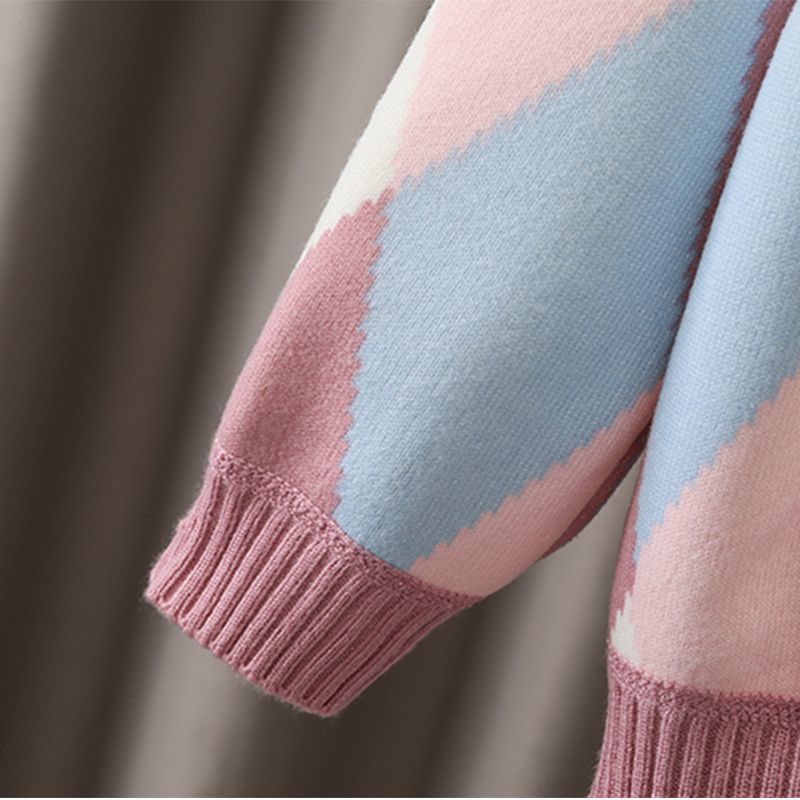 Áo Khoác Len cardigan Tay Dài Phong Cách Hàn Quốc Thời Trang Mùa Thu Mới 2022 Dành Cho Bé Gái