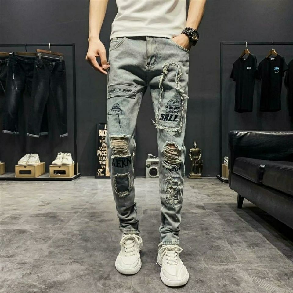 Quần Jeans Dài Thời Trang Dành Cho Nam