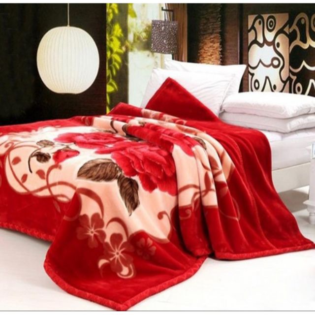Mền Nhung 2 lớp 1m7 x 2m - Mền 3kg - Chăn Ga Gối Nệm | Shopee Việt Nam