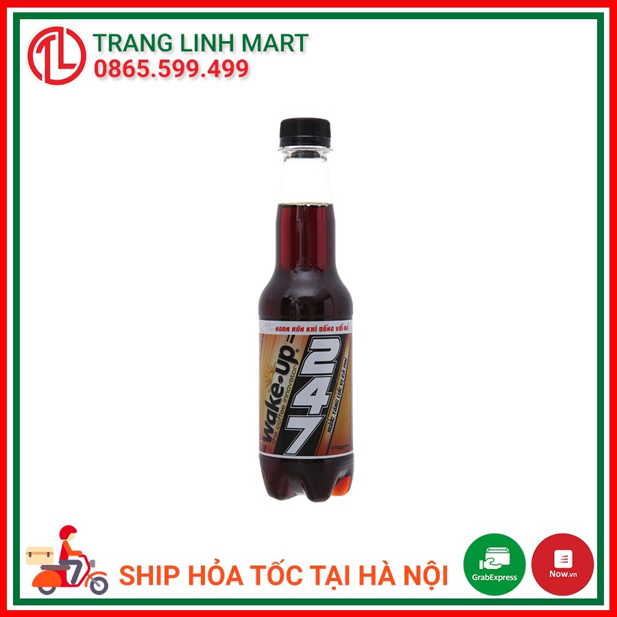 Nước tăng lực vị cà phê Wake Up 247 chai 330ml