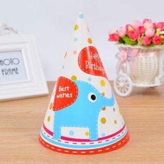 Set 5 mũ sinh nhật cho bé