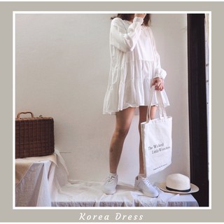 vây baby doll trắng