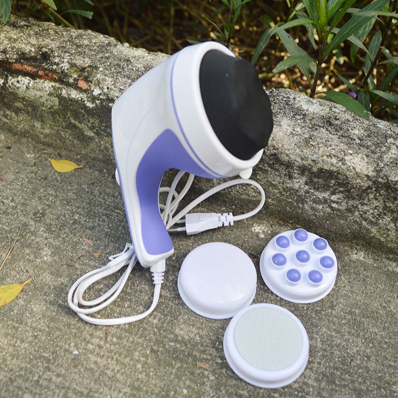 COMBO Máy massage cầm tay Relax VÀ Kem tan mỡ Cô Bông đánh tan mỡ bụng đùi hông cánh tay