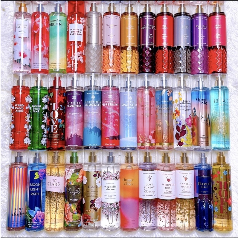 Xịt Thơm Body Mist Hương Nước Hoa Bath & Body Works - 236ml