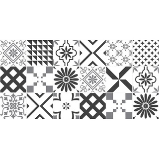 Decal gạch bông - Combo 54 ô 20x20 cm