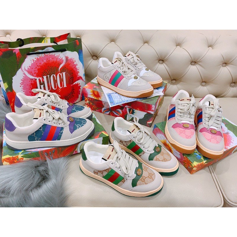 Giày thể thao gc mix viền chìm sc fullbox bill túi giấy