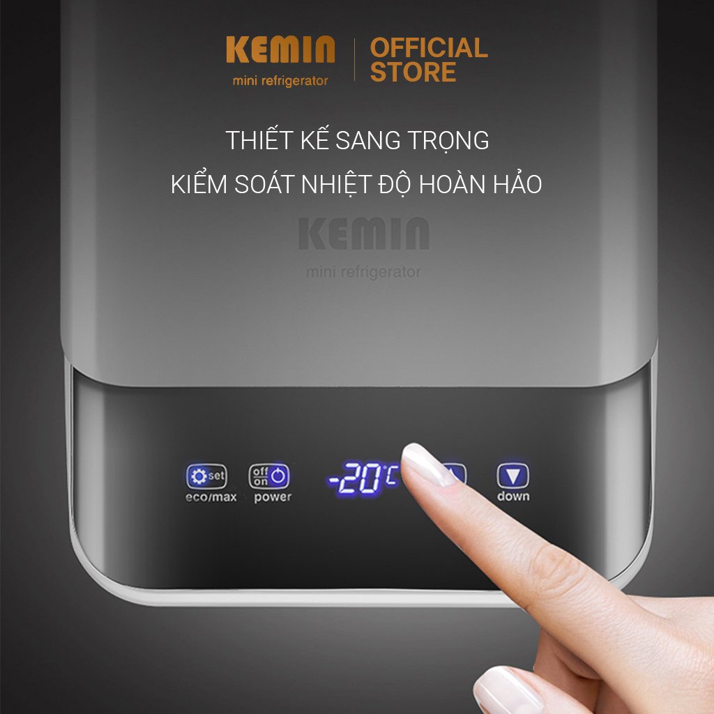 Tủ lạnh ô tô Kemin KM-26L Làm đá siêu tốc