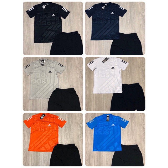 Bộ quần Áo Thể Thao Nam 💟FREESHIP💟 Bộ Thể Thao Nam Hè 2020 Ép Vân Dọc | BigBuy360 - bigbuy360.vn