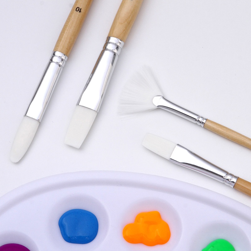 Set 24 Cọ Vẽ Tranh Chuyên Dụng Cho Người Mới Bắt Đầu