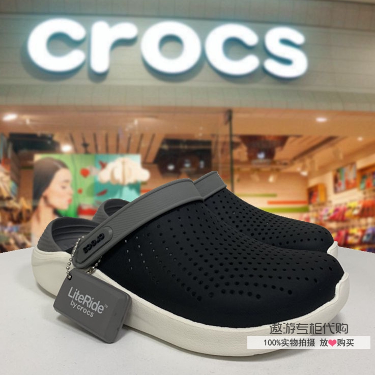 Genuine 100% Crocs Duet Sport Clog Unisex Slippers sandals