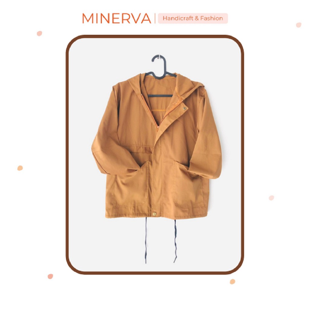 [FS50k] Áo khoác kaki thời trang thu đông (có nón)