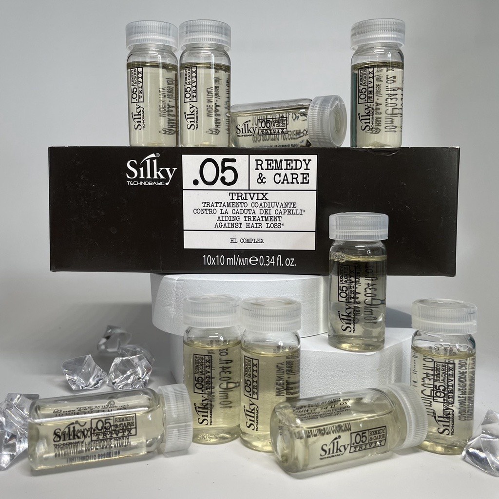 Tinh dầu chống rụng và kích thích mọc tóc Silky 05 Trivix Against Hair Loss 10x10ml ( New )