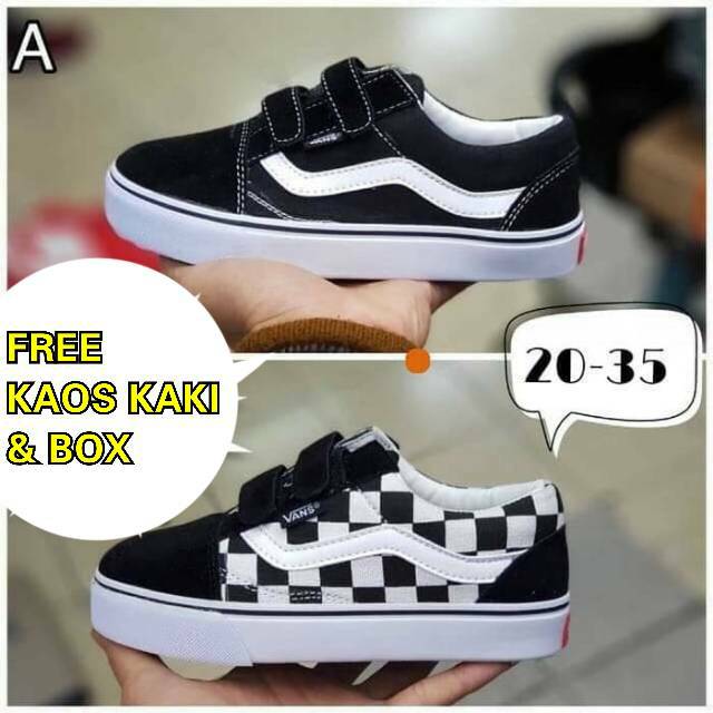 Giày vans Thiết Kế Năng Động Hợp Thời Trang Cho Bé