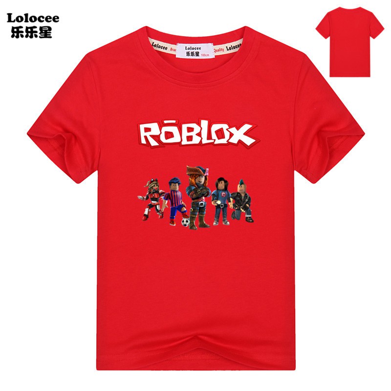 ROBLOX Áo Thun In Hình Cho Bé Trai Từ 4-14 Tuổi