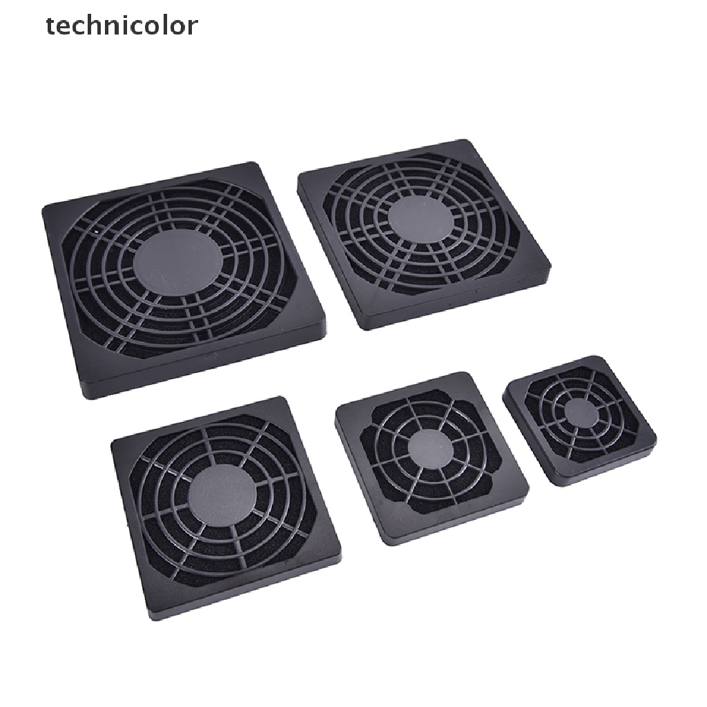 1 Bộ Lọc Bằng Nhựa Màu Đen Chống Bụi Cho Máy Tính