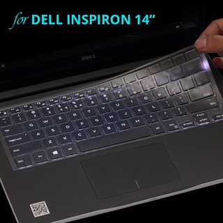 Tấm phủ bàn phím silicon ôm phím Dell Inspiron 14"