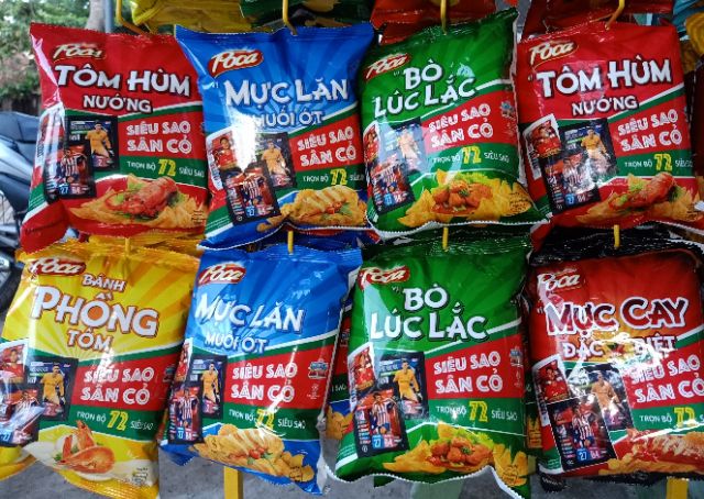 10 gói Bánh Lays Snack Khoai Tây- Poca mix đủ vị Classic