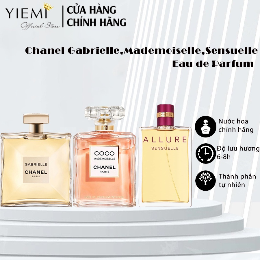 Nước hoa 𝐂𝐡𝐚𝐧𝐞𝐥 EDP, Nước Hoa Nữ hương hoa, mùi hương sang trọng, quý phái