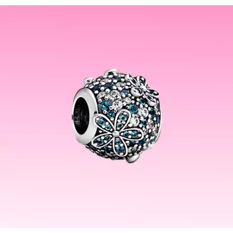 hạt charm pan hoa 5 cánh bạc s925