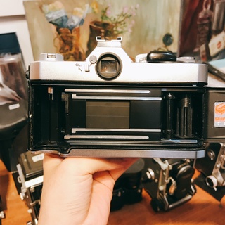 Máy ảnh phim Konica Autoreflex T3 Silver