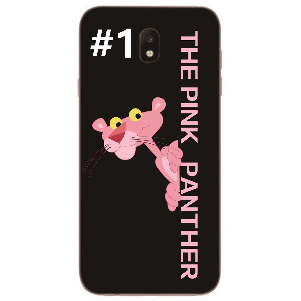 Ốp điện thoại TPU mềm họa tiết hoạt hình báo hồng đáng yêu cho Samsung Galaxy J3 J5 J7 Pro/Prime/J730 2017 J530 J330 | BigBuy360 - bigbuy360.vn